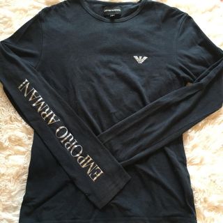 エンポリオアルマーニ(Emporio Armani)のEMPORIO ARMANI 💙ロングＴシャツ(Tシャツ/カットソー(七分/長袖))