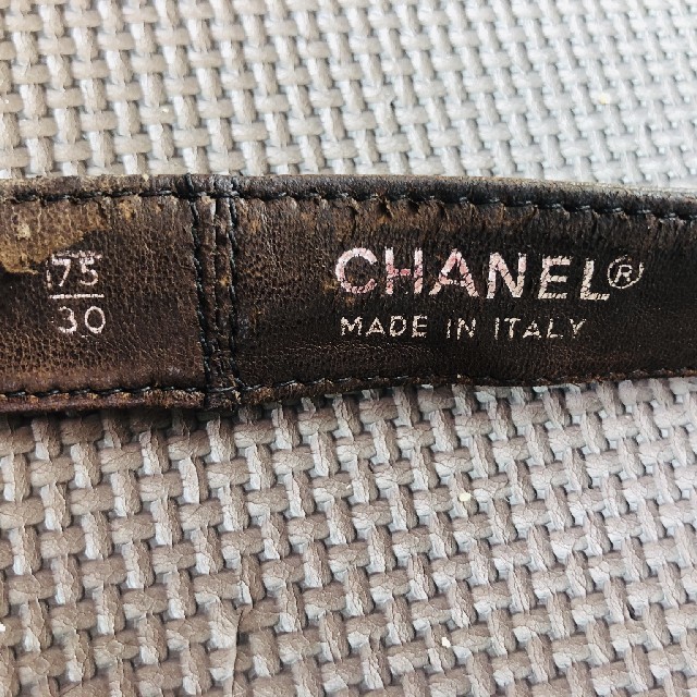 CHANEL(シャネル)の希少☆CHANEL ヴィンテージシャネル ターンロックココ レザーベルト レディースのファッション小物(ベルト)の商品写真