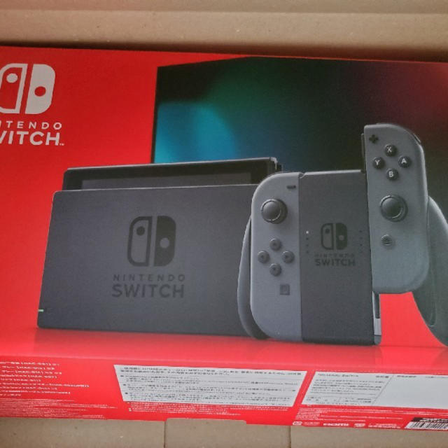 Nintendo Switch JOY-CON グレー 本体  HAC-S-KA