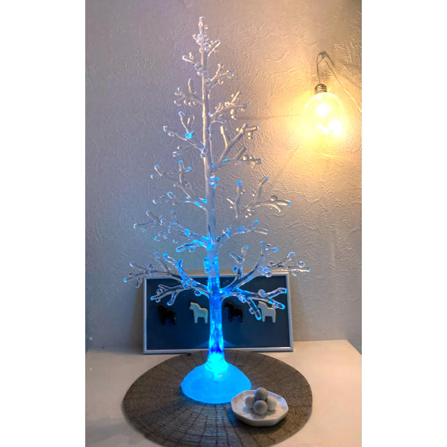 ハルモニア　アクリル　LED  クリスマスツリー