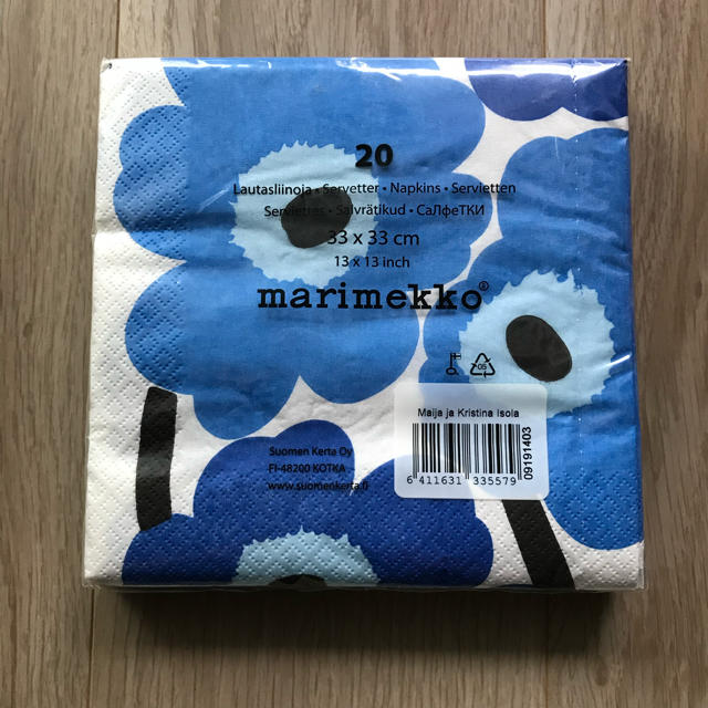 marimekko(マリメッコ)の【可愛い★】マリメッコ ウニッコ ペーパーナプキン インテリア/住まい/日用品のキッチン/食器(収納/キッチン雑貨)の商品写真