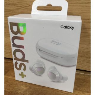 【新品未開封】Galaxy buds＋ ホワイト　(ヘッドフォン/イヤフォン)