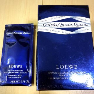 ロエベ(LOEWE)のロエベ　入浴剤　ミルキーバス　パウダー　20g(入浴剤/バスソルト)