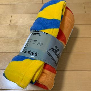 イケア(IKEA)の新品未使用　ひざ掛け　IKEA(おくるみ/ブランケット)