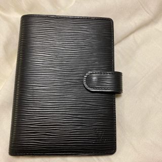 ルイヴィトン(LOUIS VUITTON)の美品★ルイヴィトン/エピ/手帳カバー/ブラック(その他)