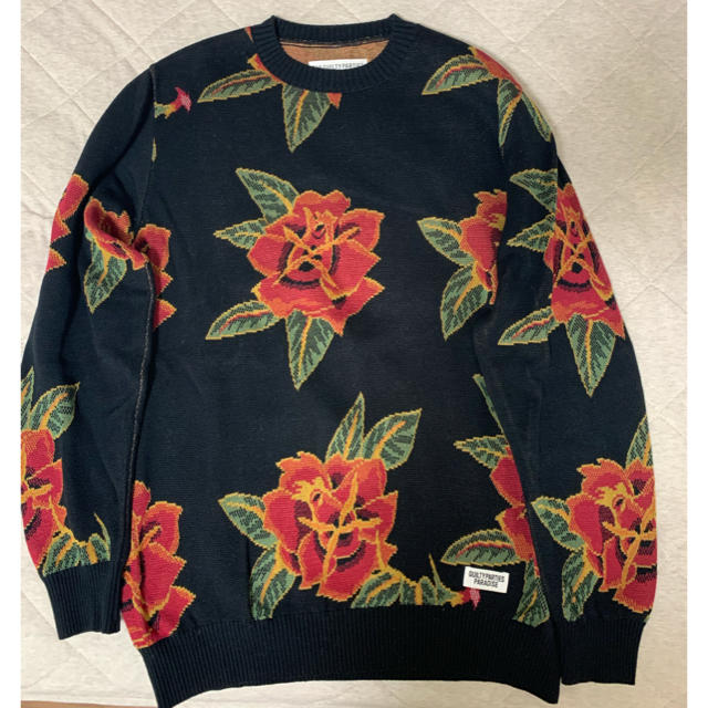 WACKO MARIA(ワコマリア)のWACKO MARIA FLOWER JACQUARD 20ss メンズのトップス(ニット/セーター)の商品写真