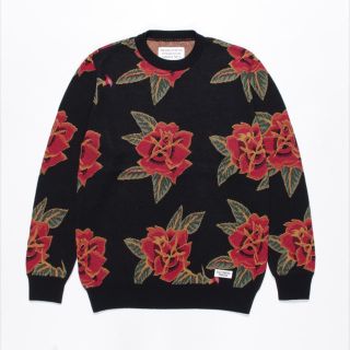 ワコマリア(WACKO MARIA)のWACKO MARIA FLOWER JACQUARD 20ss(ニット/セーター)