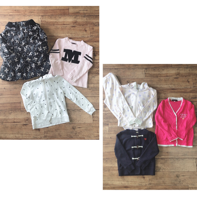 ZARA KIDS(ザラキッズ)の新品入り／120cm〜130cm／まとめ売り キッズ/ベビー/マタニティのキッズ服女の子用(90cm~)(その他)の商品写真