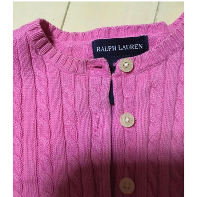 Ralph Lauren(ラルフローレン)のラルフローレン　カーデガン キッズ/ベビー/マタニティのベビー服(~85cm)(カーディガン/ボレロ)の商品写真