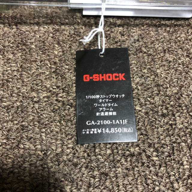 G-SHOCK(ジーショック)のCASIO G-SHOCK GA-2100-1A1JF メンズの時計(腕時計(アナログ))の商品写真
