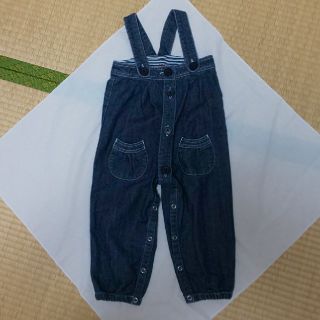 プチバトー(PETIT BATEAU)のプチバトー オーバーオール 24m(パンツ)