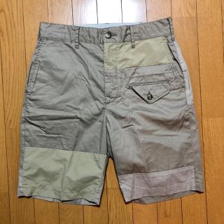 エンジニアードガーメンツ(Engineered Garments)のエンジニアードガーメンツ　パッチワーク　ハーフパンツ ショートパンツ(ショートパンツ)