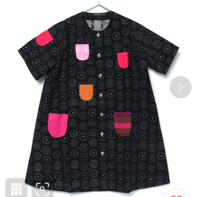 marimekko(マリメッコ)のマリメッコ キッズワンピース キッズ/ベビー/マタニティのキッズ服女の子用(90cm~)(ワンピース)の商品写真