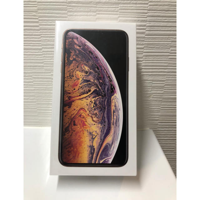 iPhone XS Max 256 SIMフリー　ゴールド　国内版　未開封新品