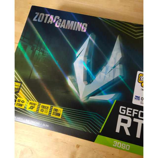 ZOTAC GAMING GeForce RTX 3090 Trinity即発送
