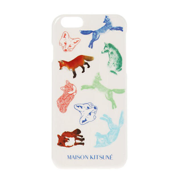 MAISON KITSUNE'(メゾンキツネ)のkitsune iPhone6ケース スマホ/家電/カメラのスマホアクセサリー(iPhoneケース)の商品写真