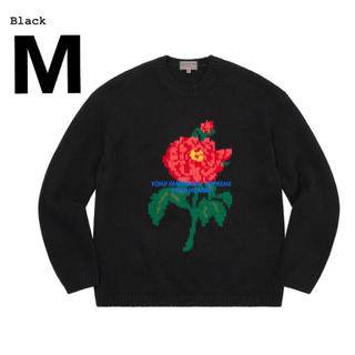 シュプリーム(Supreme)のM Supreme Yohji Yamamoto Sweater Black(ニット/セーター)