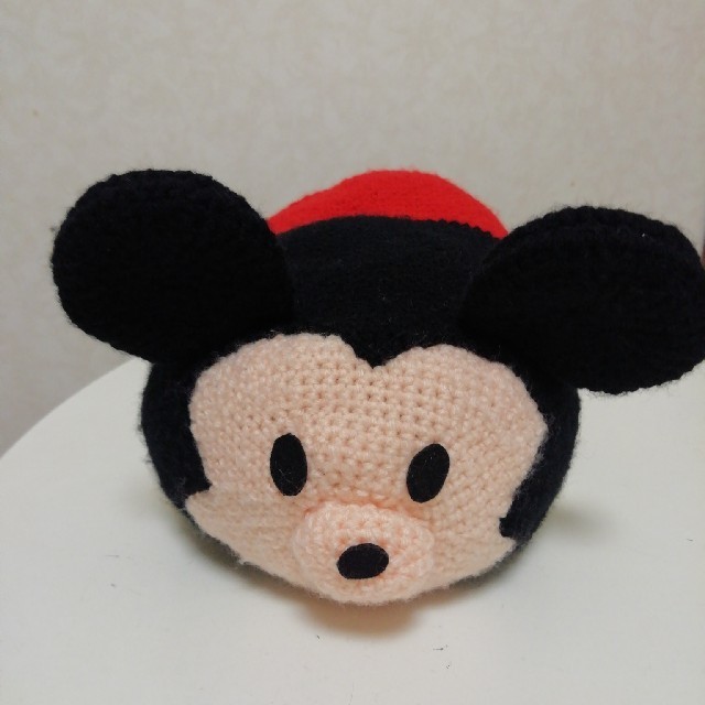 Disney(ディズニー)のツムツム編みぐるみ　ビッグミッキー ハンドメイドのぬいぐるみ/人形(あみぐるみ)の商品写真