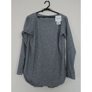 ユニクロ(UNIQLO)の☆新品☆ユニクロ エアリズム長袖ロングTシャツ☆(Tシャツ(長袖/七分))