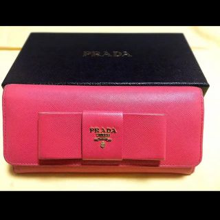 プラダ(PRADA)のPRADA　サフィアーノ長財布(財布)