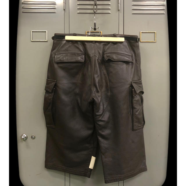 UNDERCOVER - UNDERCOVER Line Leather Cargo Shortの通販 by UNDERCOVER - UNDERCOVER Line Leather Cargo Shortの通販 by