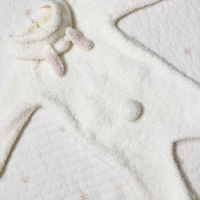 gelato pique(ジェラートピケ)のgelato pique ウサギロンパース(80-90cm) キッズ/ベビー/マタニティのベビー服(~85cm)(ロンパース)の商品写真