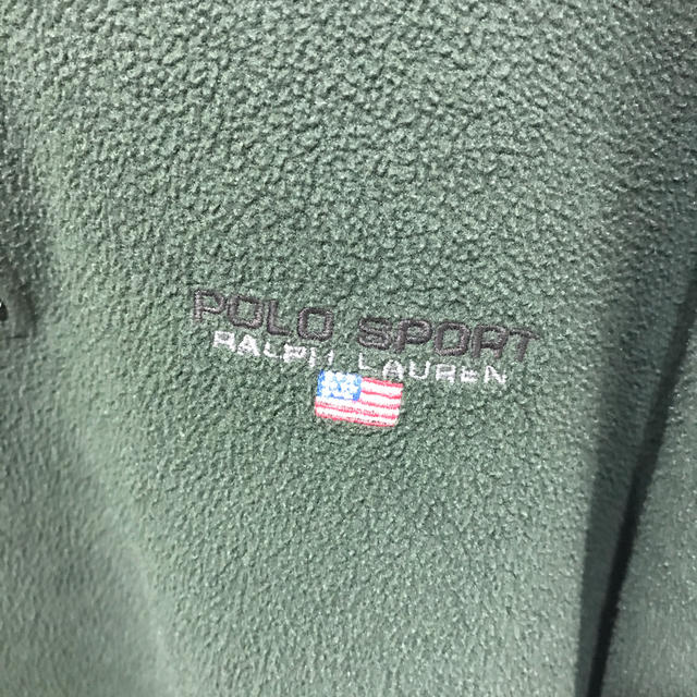 POLO RALPH LAUREN(ポロラルフローレン)のレア　ポロスポーツ　ハーフジップ  フリース メンズのトップス(スウェット)の商品写真