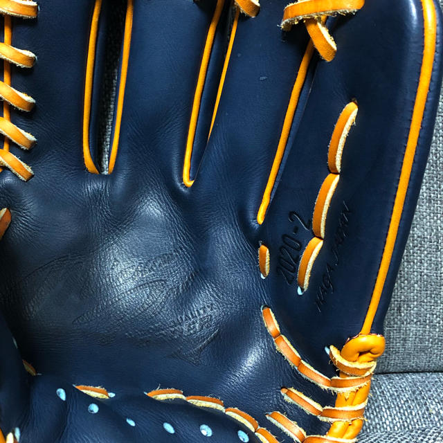 MIZUNO(ミズノ)のミズノプロ 硬式グローブ 内野手用 オーダー スポーツ/アウトドアの野球(グローブ)の商品写真