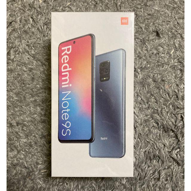 ★新品未開封 Xiaomi Redmi Note 9S 4GB 64GB 白