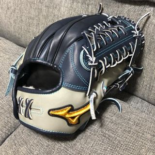 MIZUNO - ミズノプロ 軟式グローブ 内野手用 オーダーの通販 by もち's ...