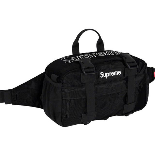 Supreme Waist Bag BLACK シュプリーム ウエストポーチ