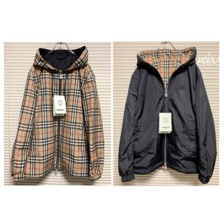 バーバリー(BURBERRY) チェック ナイロンジャケット(メンズ)の通販 34 