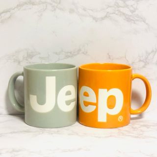 ジープ(Jeep)の[新品] Jeep ジープ オフィシャル マグカップ 2個セット(グラス/カップ)