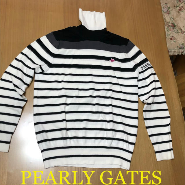 【格安saleスタート】 PEARLY メンズニットセーター　✴︎値下げ  GATES PEARLY - GATES ウエア