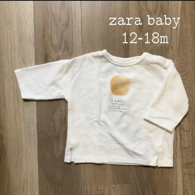 ZARA KIDS(ザラキッズ)のzara baby 5分袖　Tシャツ キッズ/ベビー/マタニティのベビー服(~85cm)(Ｔシャツ)の商品写真