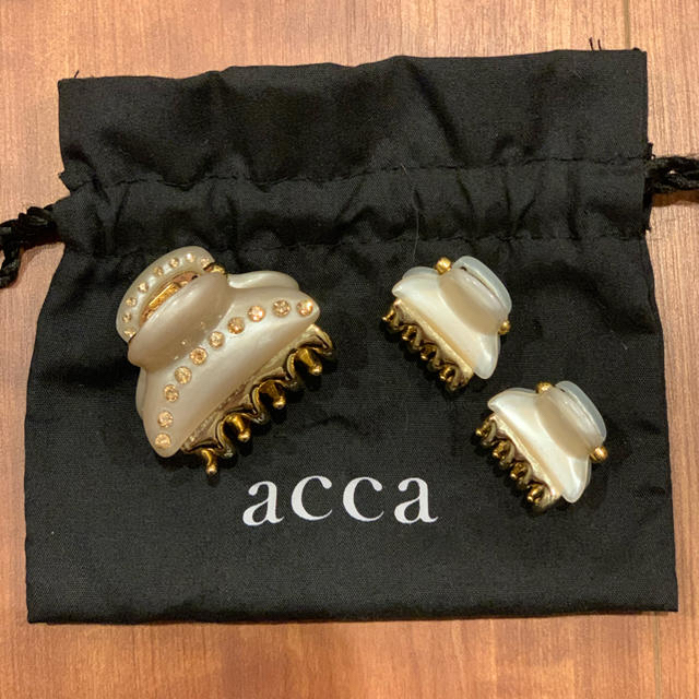 acca(アッカ)のaccaクリップ レディースのヘアアクセサリー(バレッタ/ヘアクリップ)の商品写真