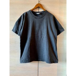 アンユーズド(UNUSED)のUNUSED Women’s ダメージ加工Tシャツ US1204 サイズ0(Tシャツ(半袖/袖なし))