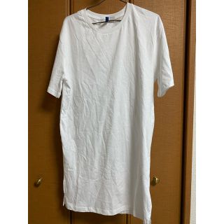 エイチアンドエム(H&M)のH&M メンズロングTシャツ　S(Tシャツ/カットソー(半袖/袖なし))