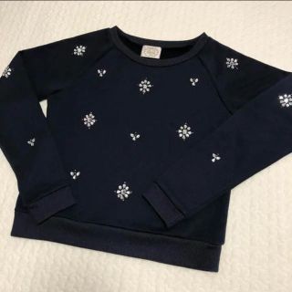 トッコ(tocco)のtocco closet ビジュー スウェット トップス(トレーナー/スウェット)