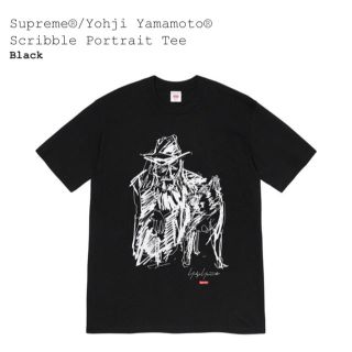 シュプリーム(Supreme)のSupreme Yohji Yamamoto Scribble Portrait(Tシャツ/カットソー(半袖/袖なし))