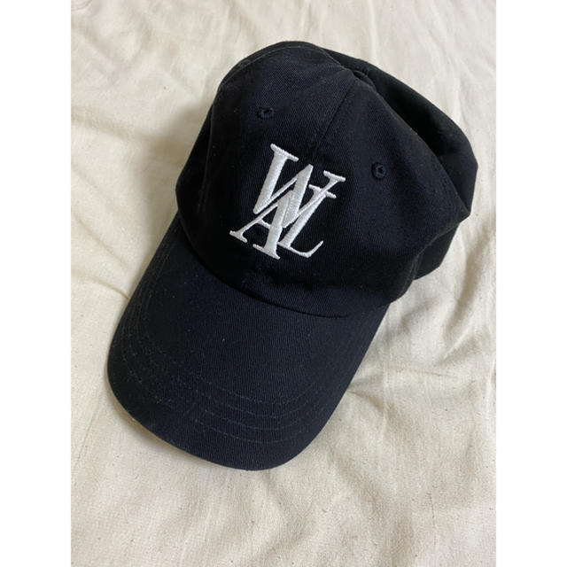 wooalong cap 帽子 黒 メンズの帽子(キャップ)の商品写真