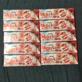 メイジ(明治)のメルティーキッス　スリムキッス ストロベリーマーブルスティックパック　10箱(菓子/デザート)