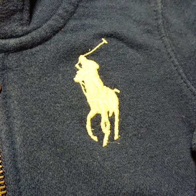 POLO RALPH LAUREN(ポロラルフローレン)のポロラルフローレン RALPH LAURENスウェットZIP パーカー ビック キッズ/ベビー/マタニティのベビー服(~85cm)(トレーナー)の商品写真