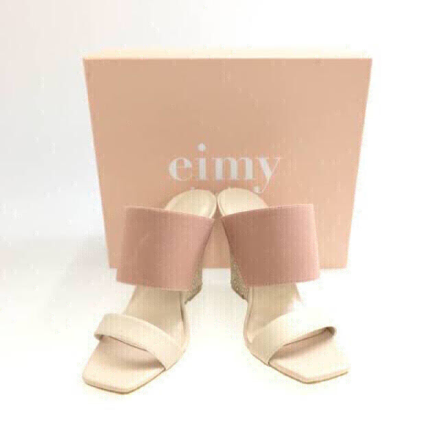 eimy istoire(エイミーイストワール)の激安価格！美品　eimyサンダル★★  黒 レディースの靴/シューズ(サンダル)の商品写真