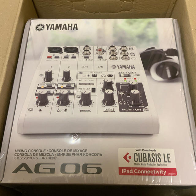 YAMAHA AG06 ミキシングコンソール YAMAHA AG06 ミキシングコンソール