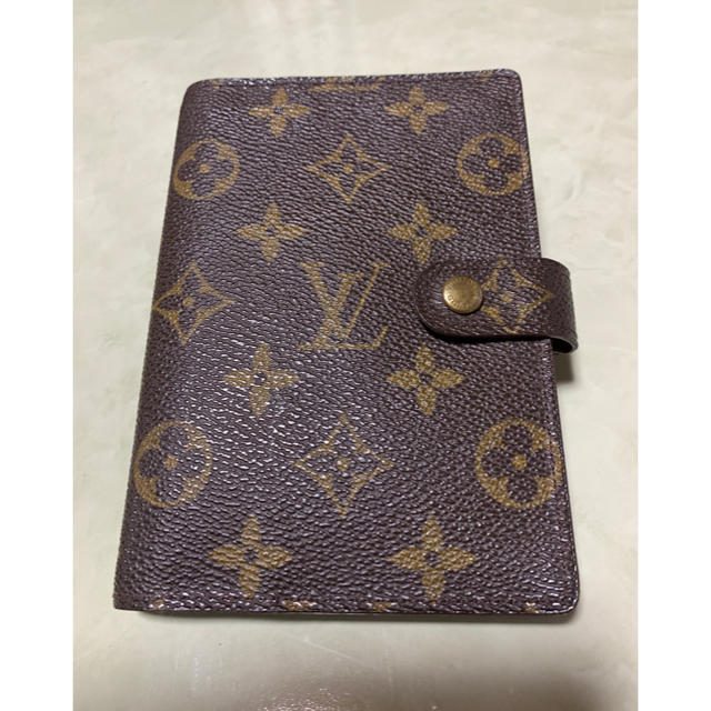 LOUIS VUITTON(ルイヴィトン)の美品✨ルイヴィトン モノグラム手帳カバー　正規品 レディースのファッション小物(名刺入れ/定期入れ)の商品写真