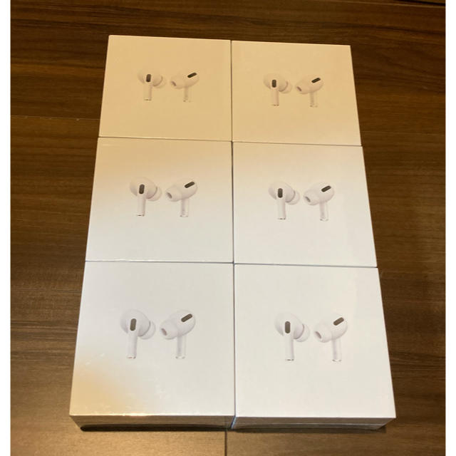 airpods pro MWP22J/A 6台セット 保証未開始 新品未開封