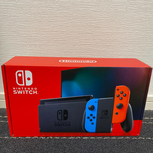 新品☆新型☆Nintendo Switch ネオンブルー/(R) ネオ-