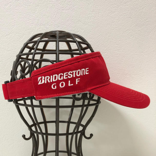 BRIDGESTONE(ブリヂストン)のBRIDGESTONE GOLF サンバイザー スポーツ/アウトドアのゴルフ(その他)の商品写真