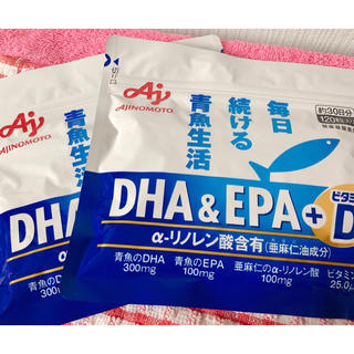 アジノモト(味の素)の味の素　DHA&EPA  30日分×2袋(その他)
